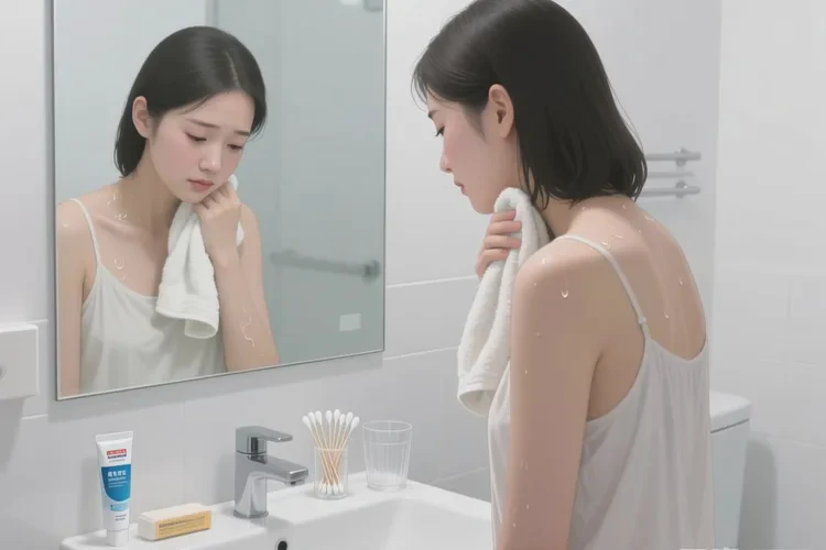 哺乳期妈妈脖子有湿疹可不可以治愈(图2)