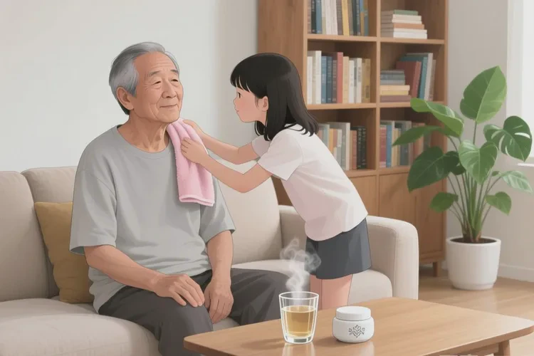 高龄老人脖子上起湿疹可不可以治愈(图1)