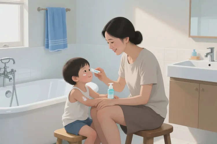 小学生手臂上起湿疹能靠自己自愈吗(图2)