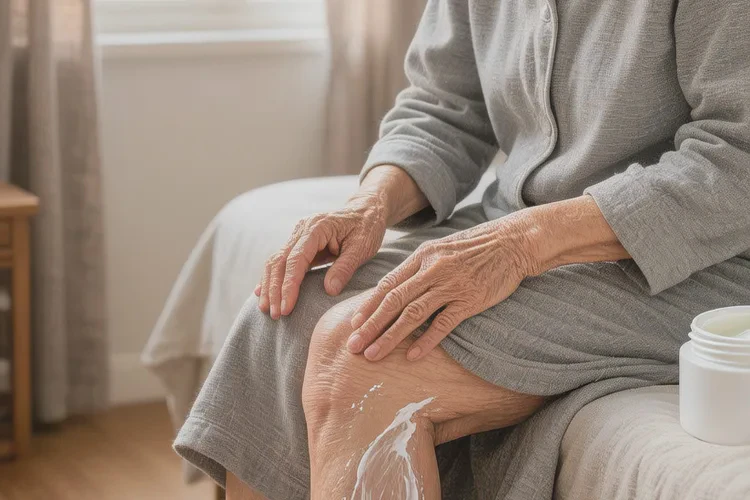 高龄老人小腿出现湿疹可不可以治愈(图1)