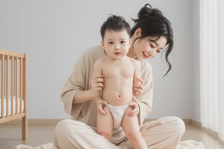 婴幼儿屁股上偶尔长湿疹可以根治吗(图1)