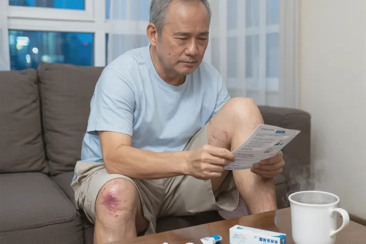 男人小腿上容易长湿疹可不可以治愈(图1)