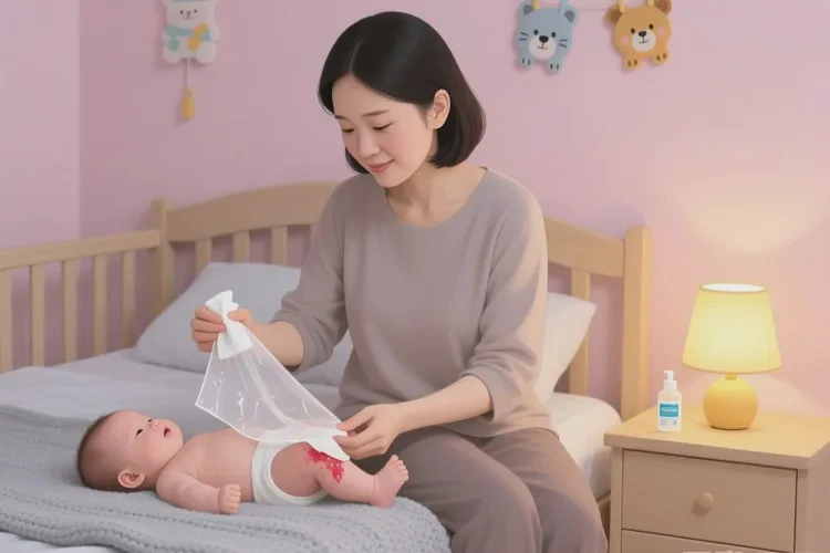 宝宝大腿长湿疹可以根治吗(图1)