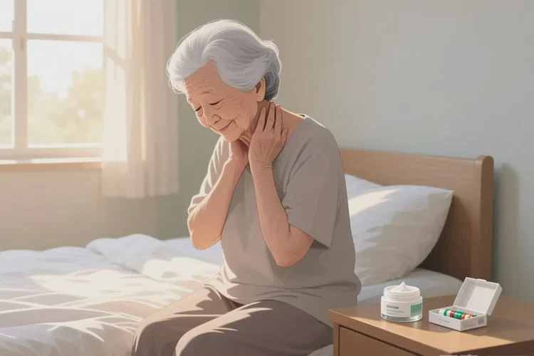 高龄老人脖子偶尔起湿疹可不可以治愈(图1)