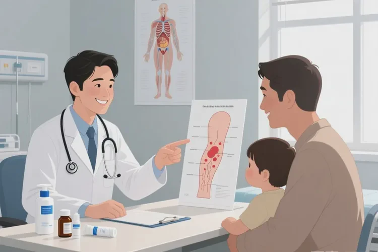 孩子手臂起湿疹能不能治愈(图4)