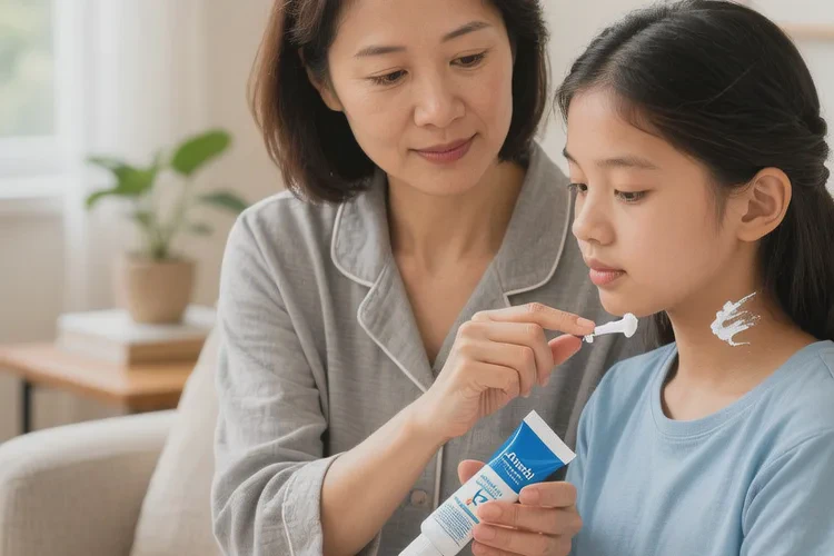 青少年脖子上偶尔长湿疹能根治吗(图3)