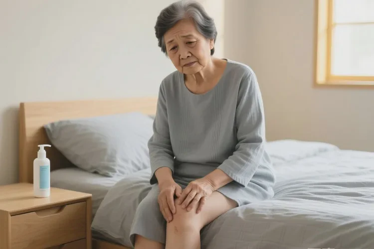 老年人大腿上出现湿疹可不可以治愈(图1)