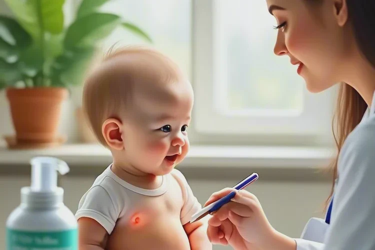 新生儿肚子偶尔长湿疹可以根治吗(图4)