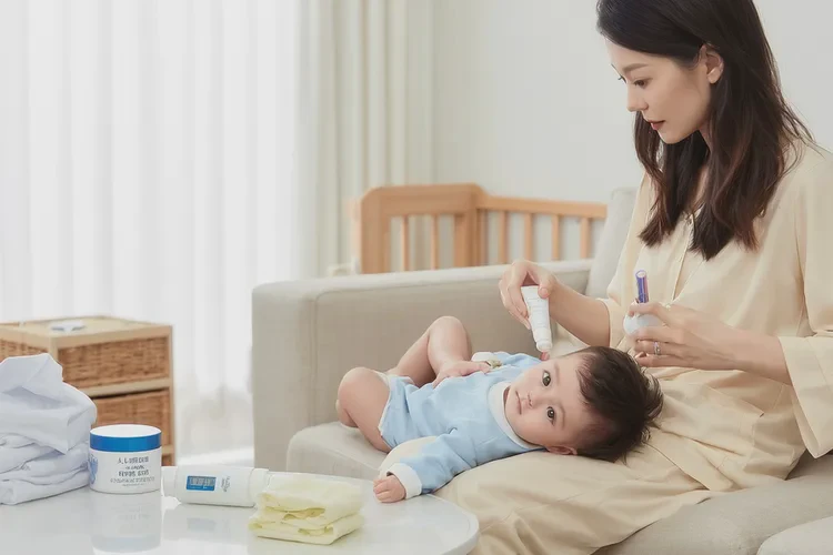 新生儿脖子长湿疹可以根治吗(图4)