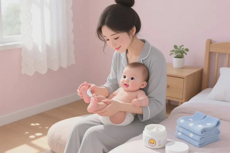 宝宝脚上经常长湿疹可以根治吗(图1)