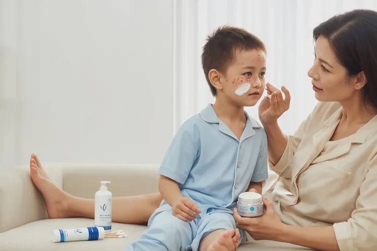 小儿脸上起湿疹能根治吗(图1)