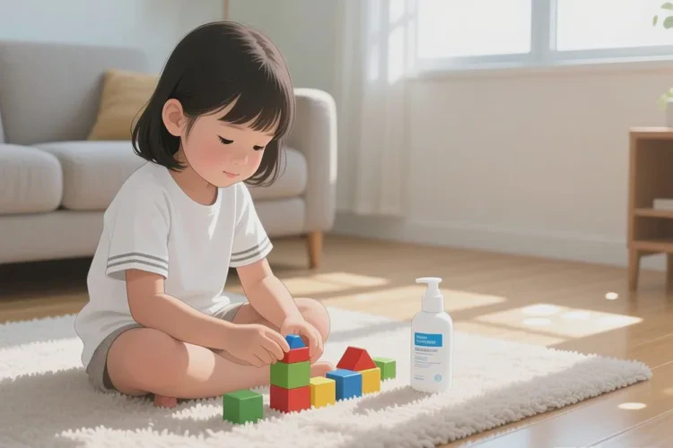 儿童手臂上经常起湿疹能不能治愈(图1)