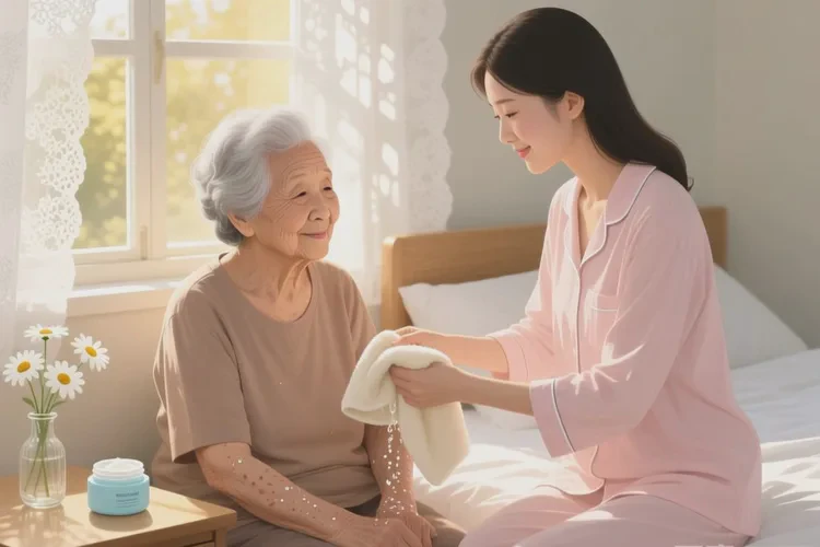 高龄老人全身出湿疹可不可以治愈(图1)