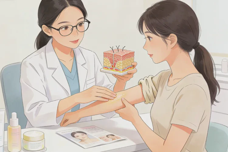 女人手臂上有湿疹可不可以治愈(图3)