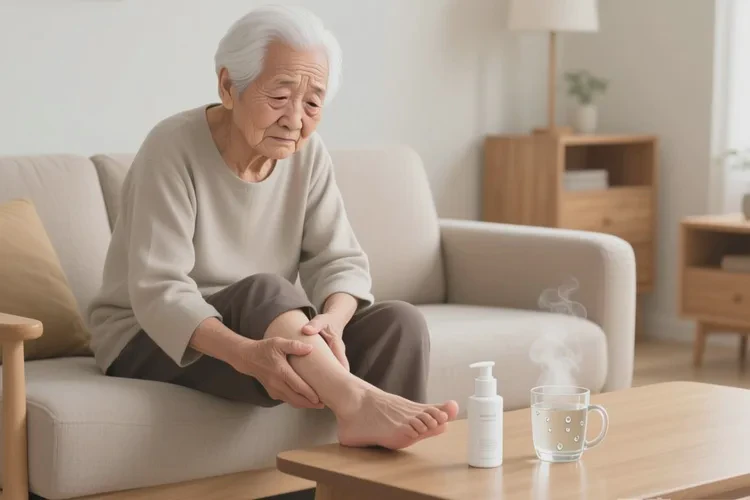 高龄老人小腿上出现湿疹可不可以治愈(图1)