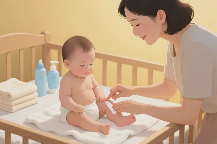 宝宝小腿上起湿疹可以根治吗(图1)