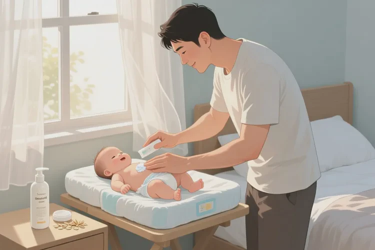 婴儿大腿长湿疹可以根治吗(图2)