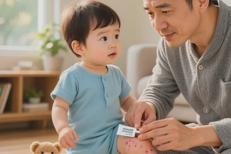 幼儿肚子上长湿疹能根治吗(图2)