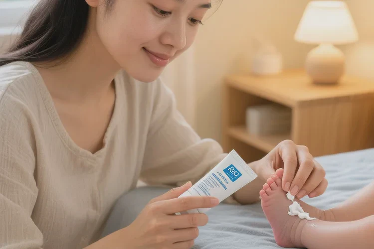 婴儿脚上容易起湿疹能够根治吗(图1)