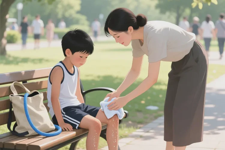 孩子小腿上偶尔长湿疹能不能治愈(图2)