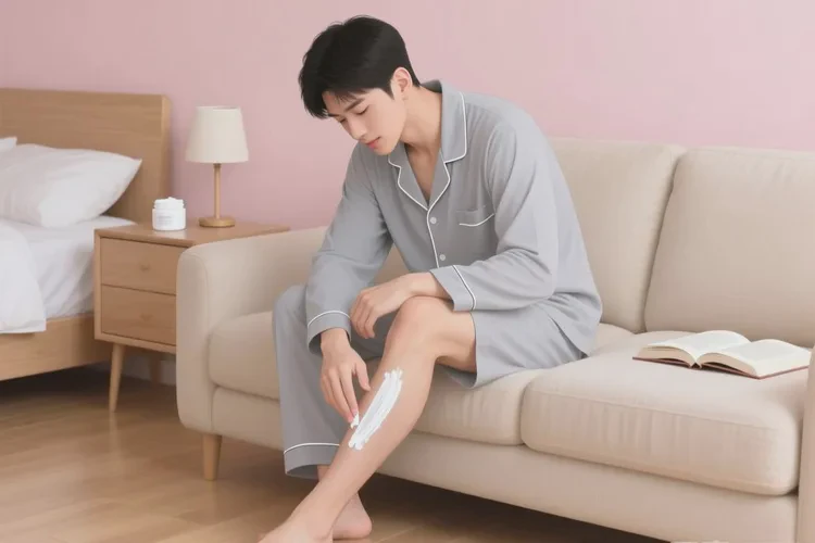 男人小腿上经常长湿疹可不可以治愈(图1)