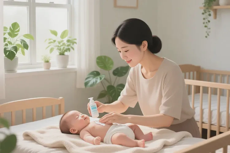 婴幼儿肚子上有湿疹能不能治愈(图1)