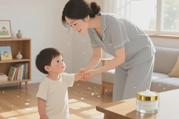 儿童手臂上起湿疹能不能治愈(图1)