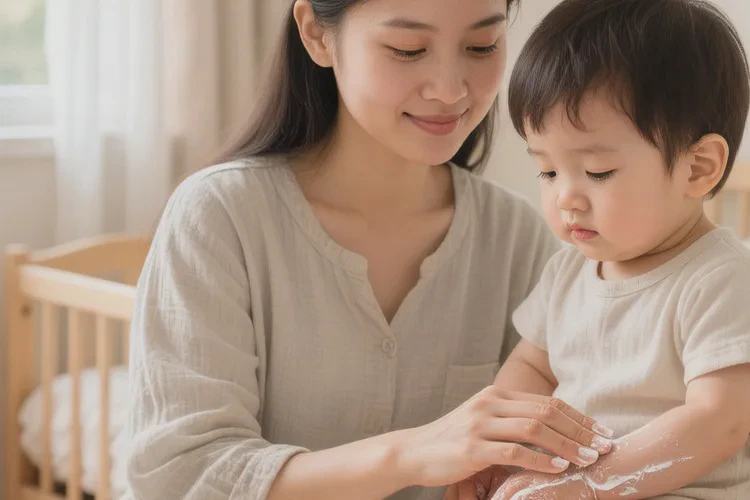 少儿四肢容易起湿疹可以根治吗(图1)