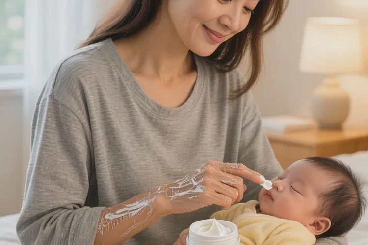 哺乳期妈妈四肢经常起湿疹可不可以治愈(图1)