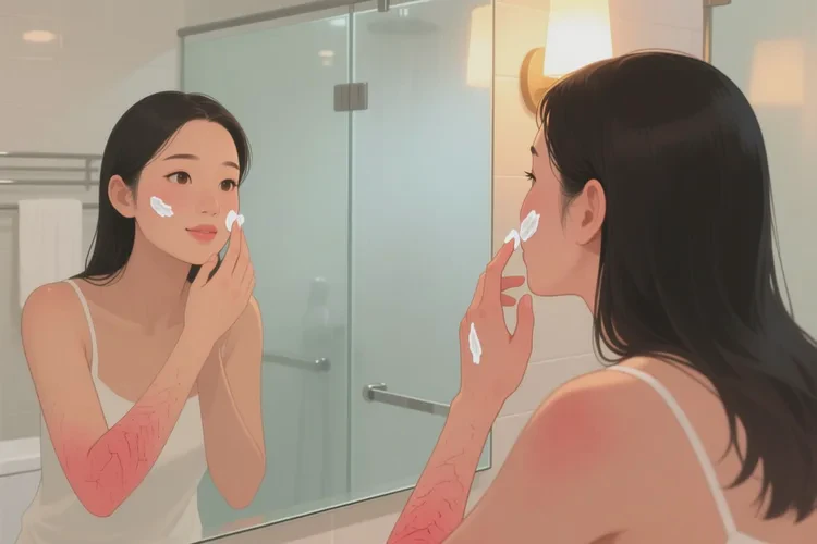 女人手臂经常长湿疹可不可以治愈(图1)