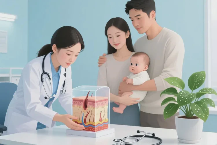 儿童面部有湿疹能不能治愈(图4)