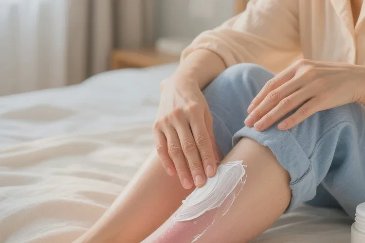 小孩小腿有湿疹可以根治吗(图1)