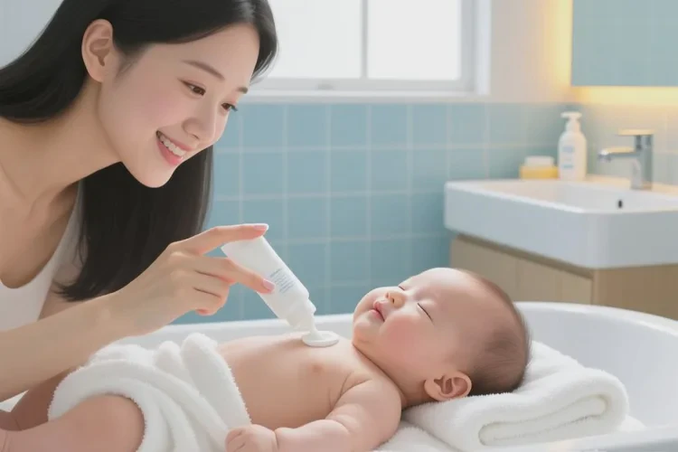 婴儿脖子容易长湿疹可以根治吗(图1)