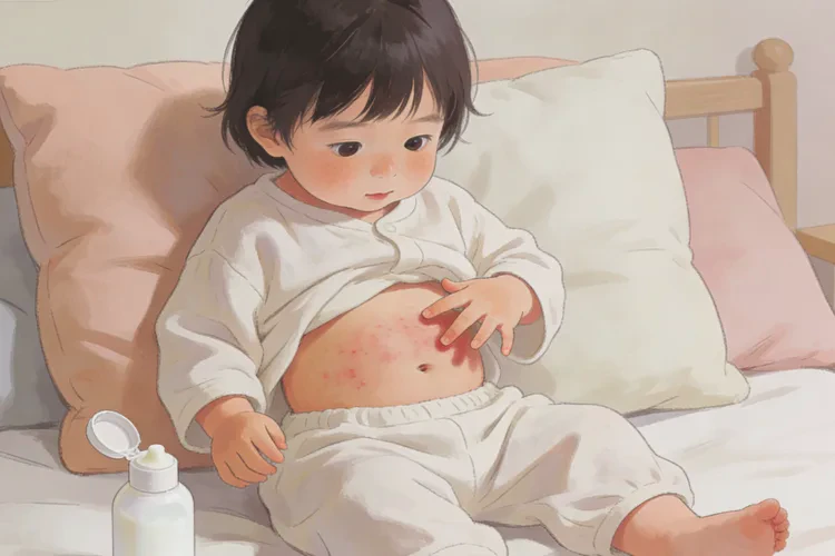 儿童肚子有湿疹能不能治愈(图2)