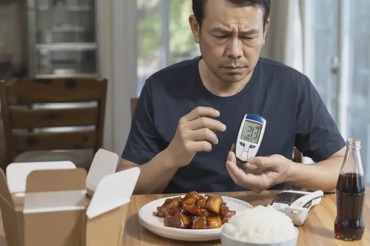 31岁中餐血糖21.3是怎么回事(图1)