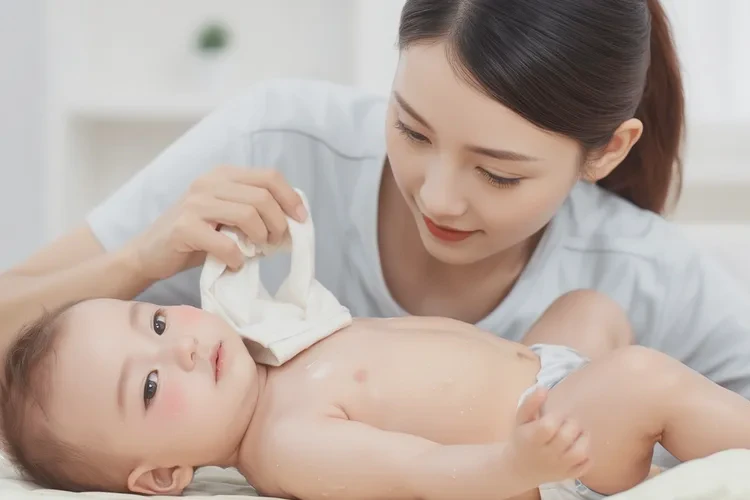 小儿脖子容易起湿疹可以根治吗(图1)