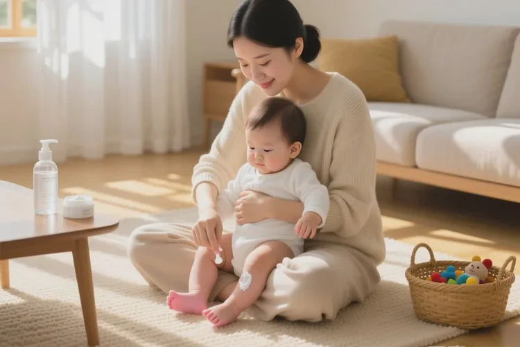 宝宝小腿长湿疹可以根治吗(图1)