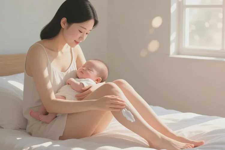哺乳期妈妈小腿经常起湿疹可不可以治愈(图1)
