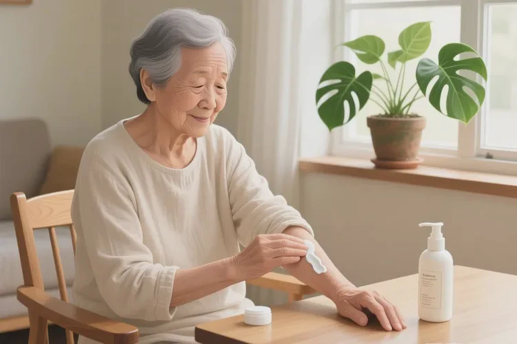 老年人手臂上容易起湿疹可不可以治愈(图1)