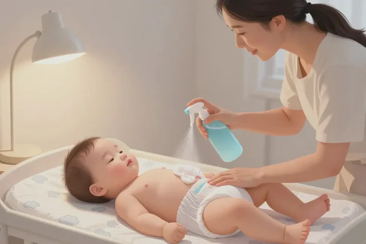 孩子屁股上出湿疹能不能治愈(图1)