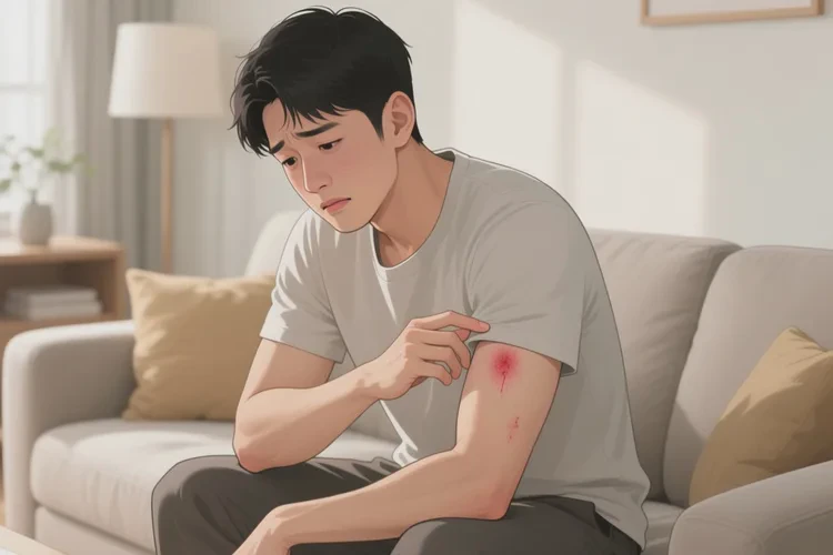 男人身上经常起湿疹可不可以治愈(图1)