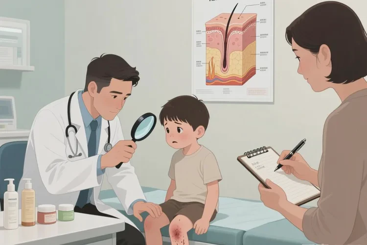 孩子大腿上有湿疹能不能治愈(图3)