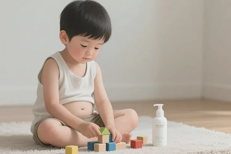 儿童肚子上容易起湿疹能不能治愈(图2)