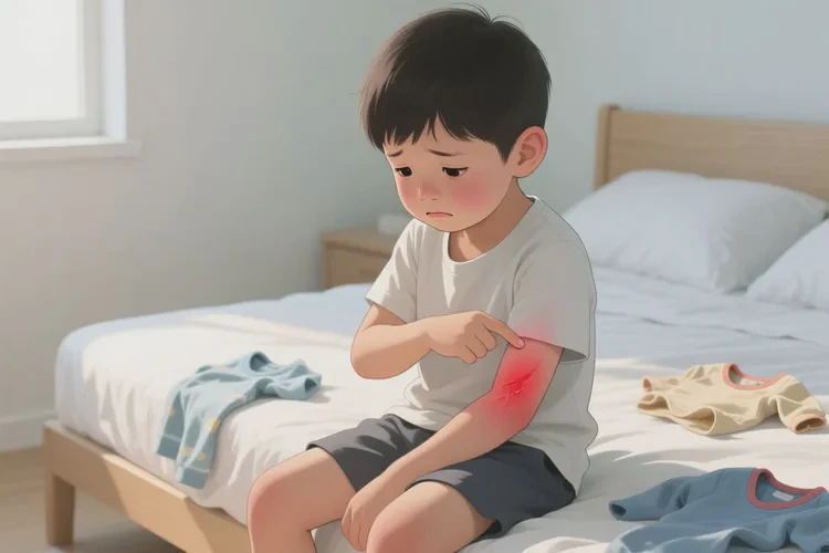 小学生身上容易起湿疹能靠自己自愈吗(图1)