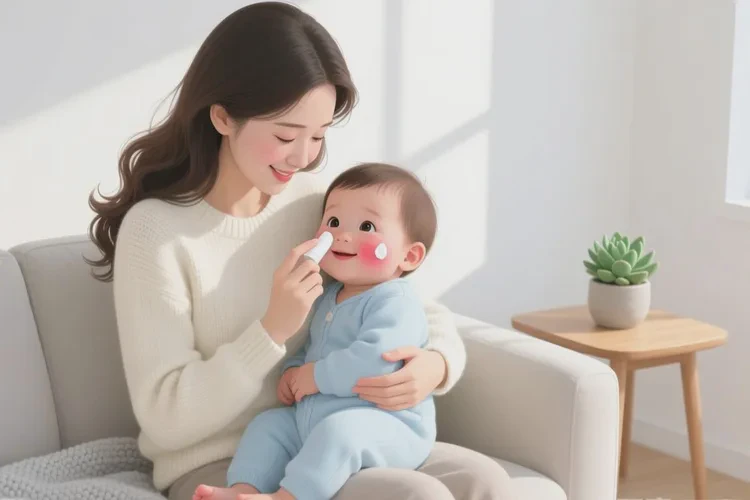 儿童面部经常长湿疹能不能治愈(图1)