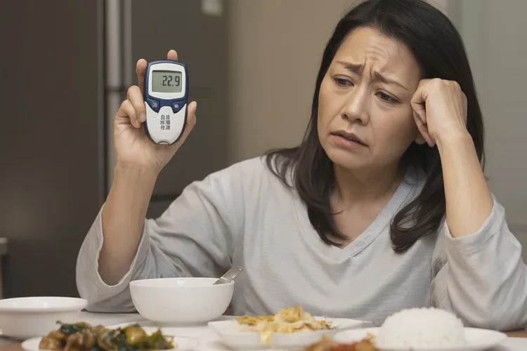 30岁晚餐血糖22.9是怎么回事(图1)