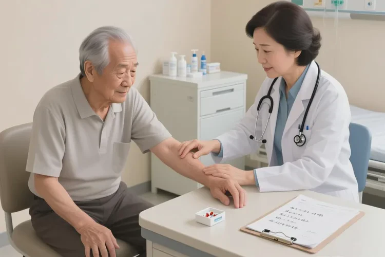 高龄老人手臂上经常长湿疹可不可以治愈(图4)