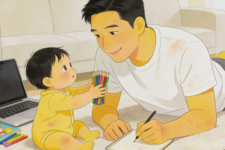 宝宝手臂上出湿疹可以根治吗(图3)