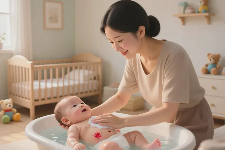 宝宝肚子起湿疹可以根治吗(图1)