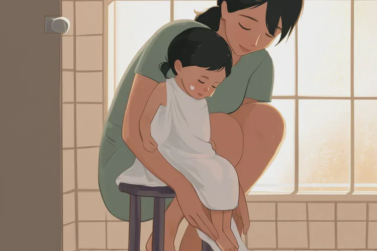 孩子脚上出现湿疹可以根治吗(图1)